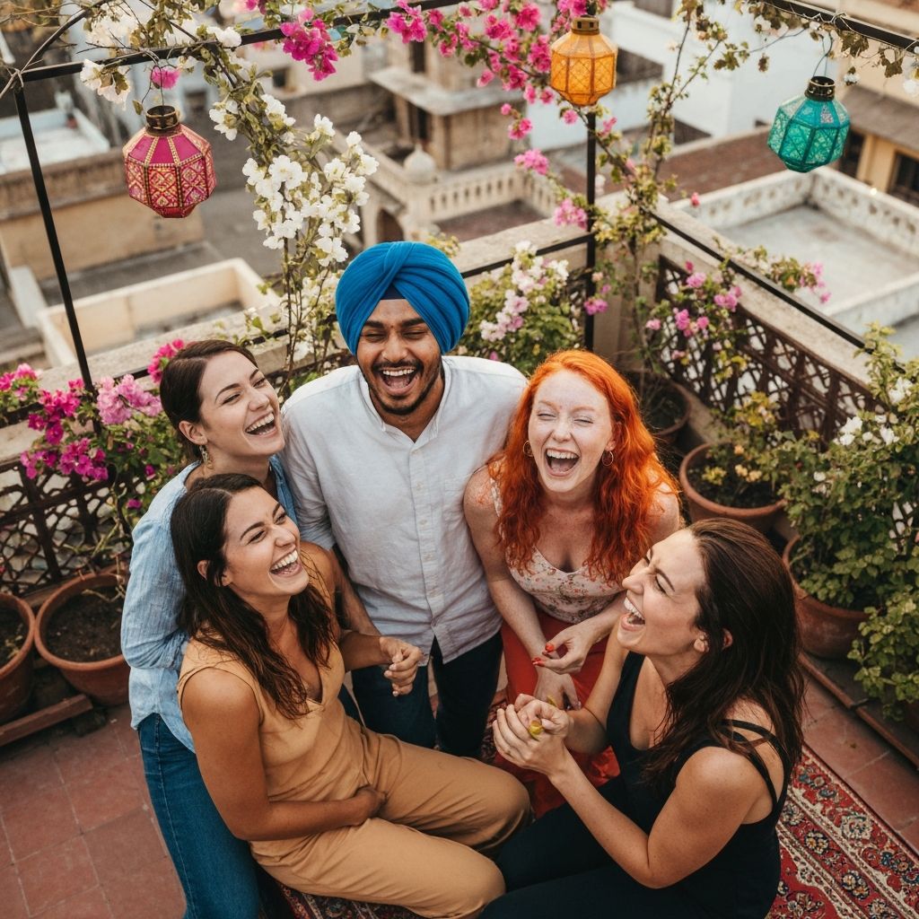 Building Community as a Solo Nomad in India